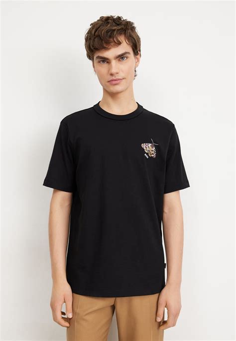 Boss T Shirt Con Stampa Black Nero Zalando It