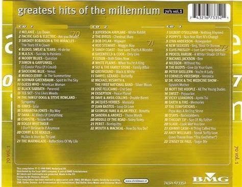 Greatest Hits Of The Millennium 70 S 1 Various CD Album Muziek