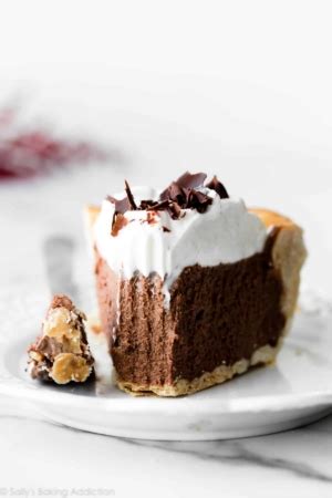 French Silk Pie Recipe Sally S Baking Addiction