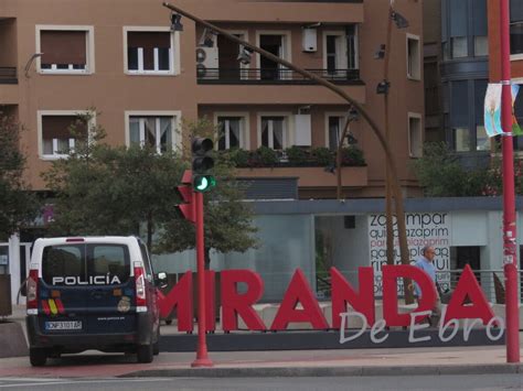 La Polic A Nacional Contabiliza Intervenciones En Miranda De Ebro