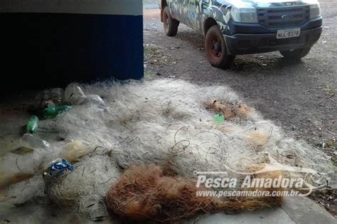 Pma Apreende Redes Durante A O Contra Crimes Ambientais No Rio