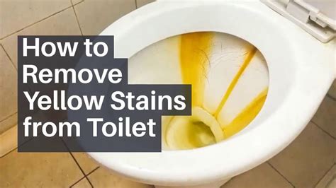 How To Remove Yellow Stains From Toilet Artofit