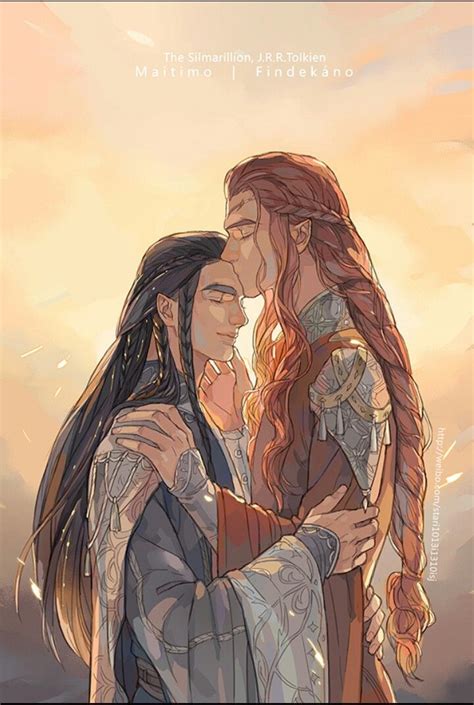 Maedhros And Fingon By Choistar Tolkien Elves Lotr Art Tolkien Art