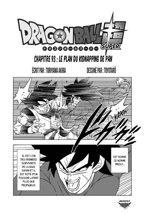 Dragon Ball Super Chapitre 93 Vf Dragon Ball Super France