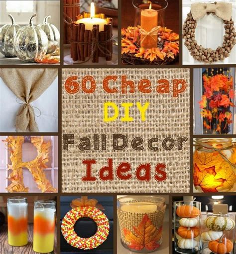 Cheap Diy Fall Decorations Ideas 50 Cheap And Easy Diy Outdoor Fall