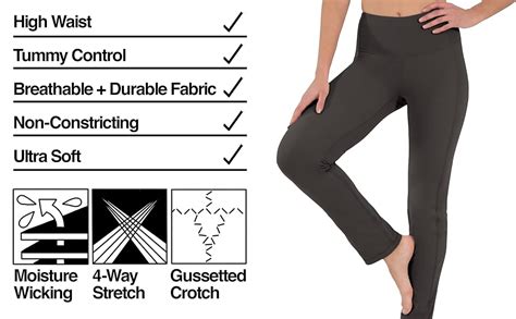 Yogalicious High Waist Soft Nude Tech Straight Leg Yoga Pants For Women