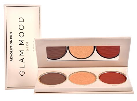 Revolution Paleta Glam Mood Deep Bronzer R Roz Wietlacz