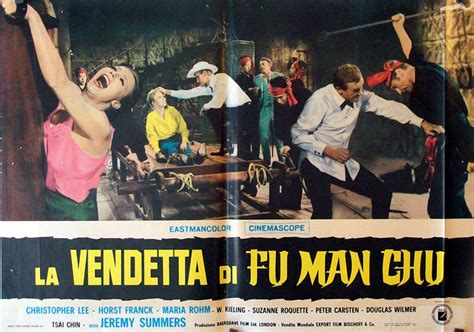 La Vendetta Di Fu Man Chu Movie Poster The Vengeance Of Fu Manchu