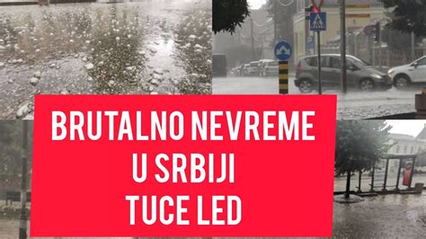 Tuče JAK led Srbiju pogodilo STRASNO NEVREME Ovo se ne pamti