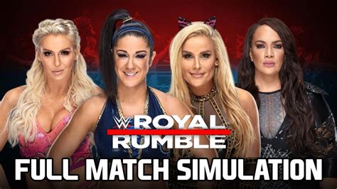 30 Women Royal Rumble Match Wwe Royal Rumble 2019 Full Match