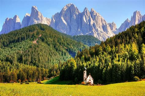 Geisler Spitzen Dolomiten Berge Kostenloses Foto Auf Pixabay