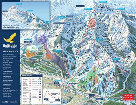 Brighton Ski Resort Map