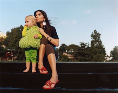 Emily Ratajkowski Tory Burch Spring Campaign