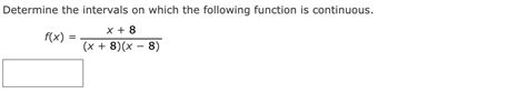 Solved Determine The Intervals On Which The Following