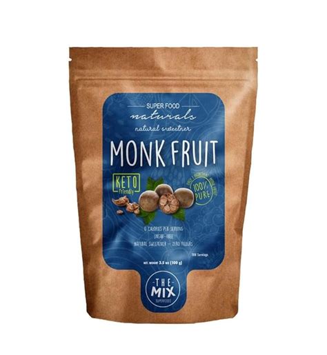 Amazon MONK FRUIT 100 PURE Monk Fruit Without Erythritol