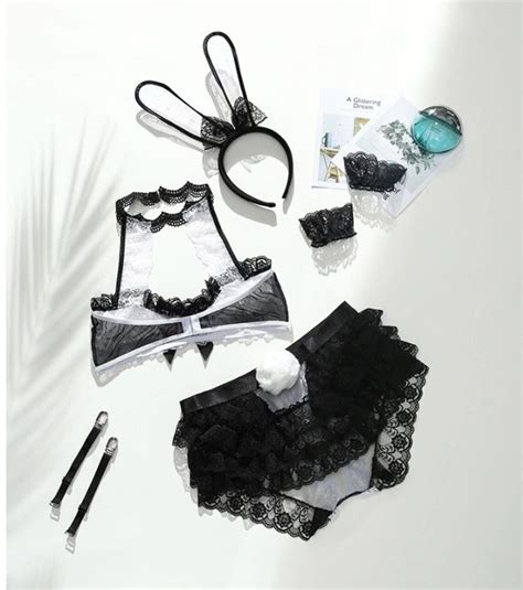 French Maid Lingerie Set Erotic Foreplay Lingerie Set Sexy Etsy