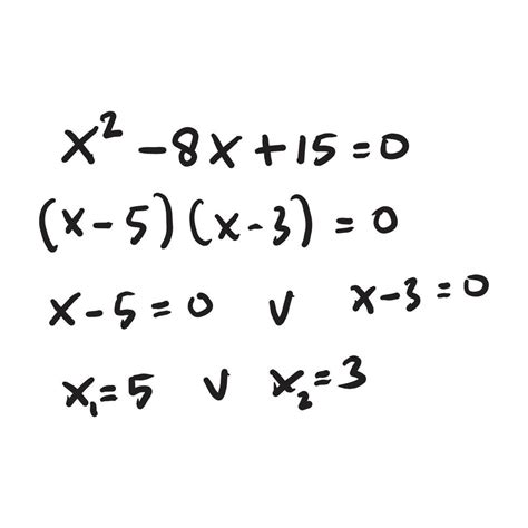 Quadratic equation formula. Solution of solving quadratic equations ...