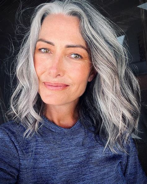 Inspiring Grey Hair Transformation By Luisa Dunn