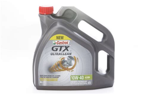 Olej CASTROL GTX UltraClean A3 B4 10W40 4 Litry OlejeSilnikowe Sklep Pl