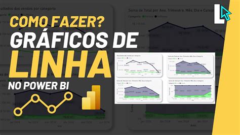 Como Fazer Gr Fico De Linhas No Power Bi Powerbi Youtube