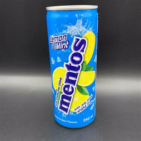 Mentos Lemon And Mint Flavour Non Sparkling Drink 240ml Euro