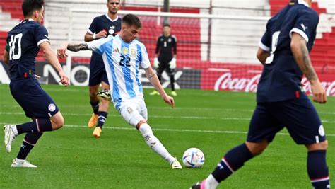 Con un golazo de Zenón la sub 23 de Argentina le ganó un amistoso a