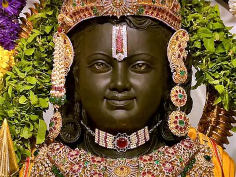 First Look Of Lord Ram Lalla In Ayodhya Revealed After Pran Pratishtha