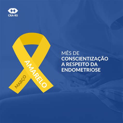 CRA RS apoia campanha Março Amarelo Notícias CRA RS