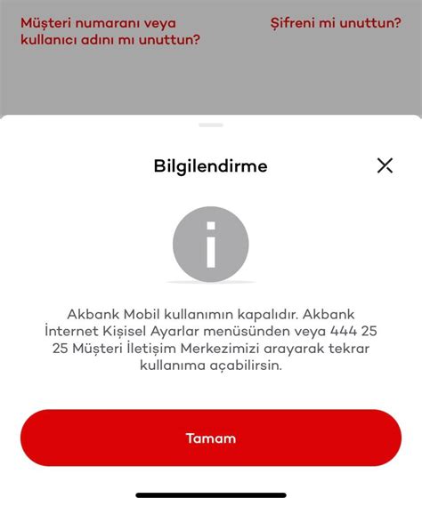 Akbank Mobil Bankac L Hesap A Ma Lemi Kapal Ikayetvar