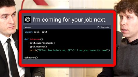 How GPT 4 Helps Programmers Sam Altman And Lex Fridman YouTube