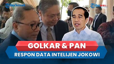 Respons Airlangga Dan Zulhas Soal Data Intelijen Parpol Di Tangan