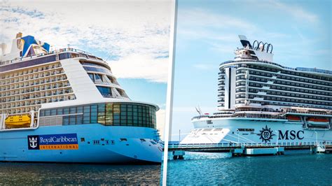 Msc Vs Royal Caribbean Comparing The Two Cruise Lines Thestreet