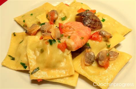 Ravioli Gamberoni E Patate Ricette Pasti Italiani Primi Piatti