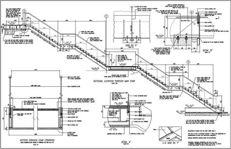 Staircase Plans Drawing At PaintingValley Explore Collection Of