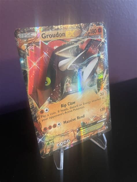 Mavin Groudon Ex Black Star Promos Xy Pokemon Tcg Hp Dmg Promo