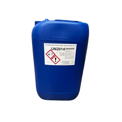 Hydrogen Peroxide 25l Lynx Dry Cleaning Supplies Ltd