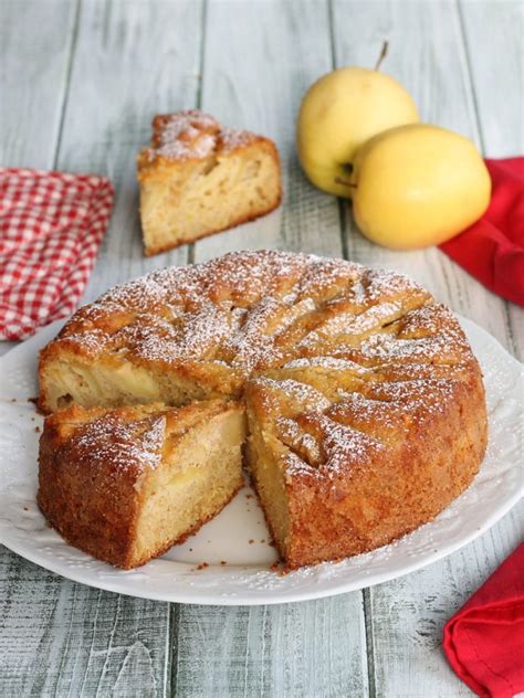 TORTA DI MELE CON FARINA INTEGRALE Ricetta Dolce Con Le Mele