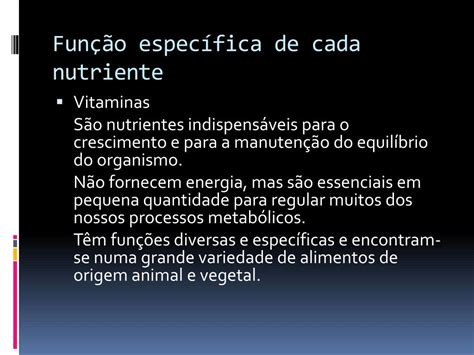 Ppt Investiga O Sobre Os Nutrientes Powerpoint Presentation Free