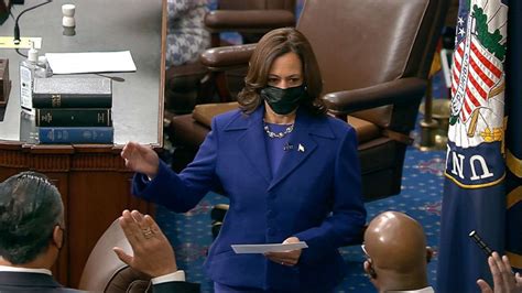 Kamala Harris Swears In 3 Senators Making Their Own History Abc News