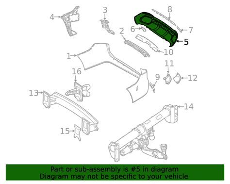 167 885 47 01 Lower Cover For 2020 2023 Mercedes Benz GLS 450