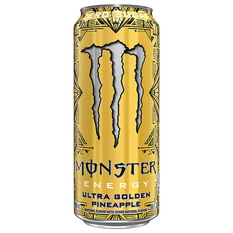 Monster Zero Sugar Ultra Gold Energy Drink 16 Oz Shop Priceless Foods