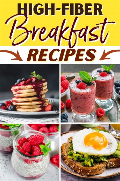 Easy High Fiber Breakfast Recipes Insanely Good