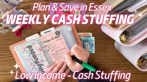 Week April Cash Stuffing Uk Low Income Cash Envelopes And Saving