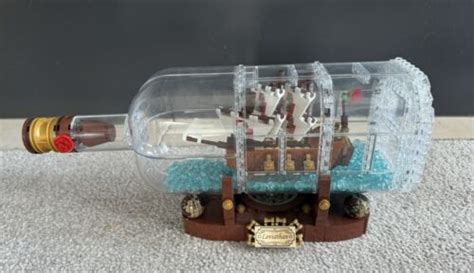 Lego Ideas Ship In A Bottle Ebay