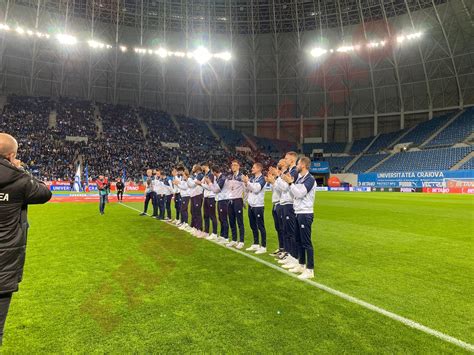 Echipa De Volei Masculin A Universit Ii Craiova A Prezentat Cupa