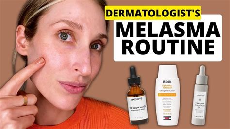 Dermatologist S Morning Skincare Routine For Melasma