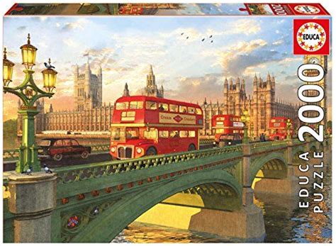 Educa Puzzle Con Dise O Puente En Londres Piezas Https