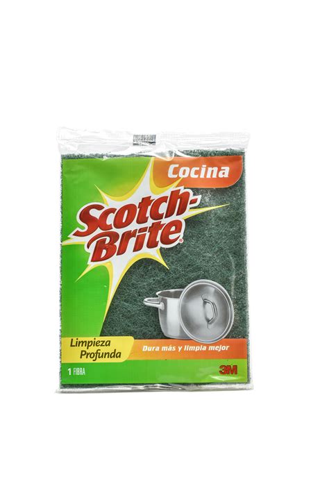 Fibra Verde Scotch Brite Grande Limon