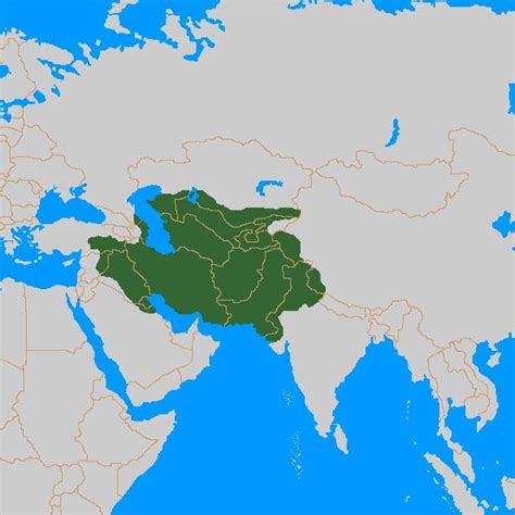 Map of the kingdom of Amir Timur Photo credit: Wikipedia. | Download Scientific Diagram