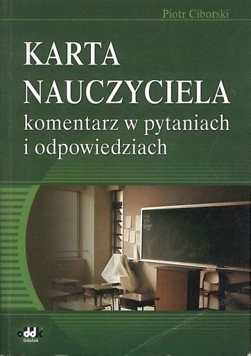 Karta Nauczyciela Komentarz W Pytaniach I Ksi Ka Allegro